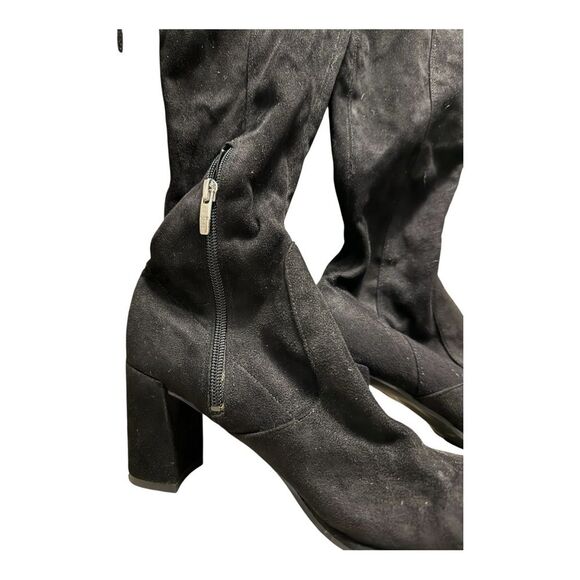 Marc Fisher Women's Vany Over-The-Knee High-Heel Boots Black Size 8.5 - Picture 4 of 7